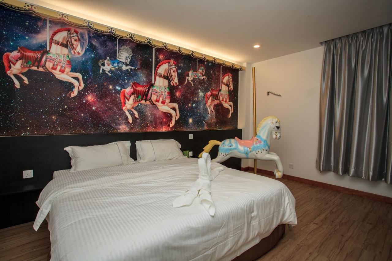 A+ Boutique Hotel Sekinchan Bagian luar foto